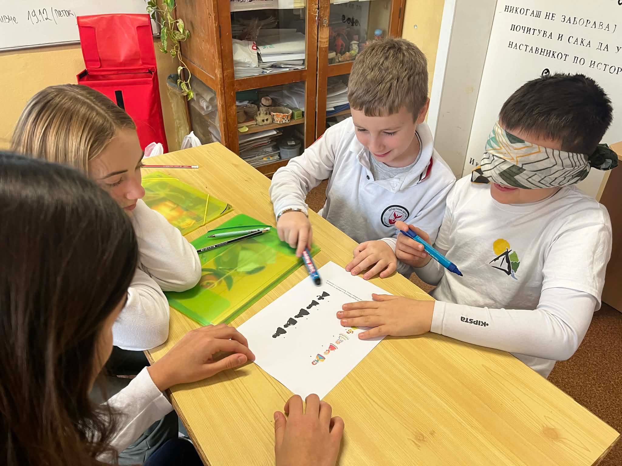 Работилница на тема “Различноста нѐ обединува- секој ученик е важен”